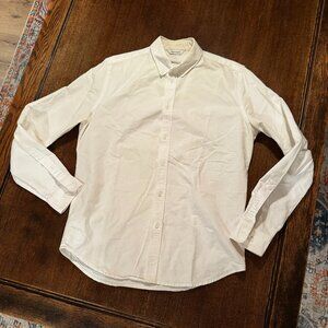 samsoe & samsoe white button up